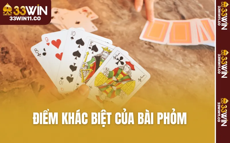 Điểm khác biệt của bài Phỏm